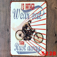 Insegne Vintage in Ferro per Moto - Stampa Personalizzata con Finitura Rustica e Facile da Appendere per Bar e Camere da Letto; Vendita all'Ingrosso su AliExpress