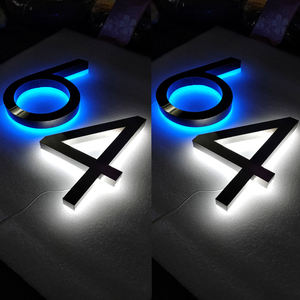 Letrero LED Acrílico Retroiluminado con Letras de Acero de Alta Calidad, Perfecto <span class=keywords><strong>para</strong></span> Tiendas Minoristas, <span class=keywords><strong>Locales</strong></span> <span class=keywords><strong>Comerciales</strong></span> y Oficinas - Product Image 2