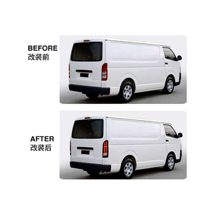 Luces traseras para automóvil compatibles con los modelos Hiace de 2004-2018. - Product Image 4