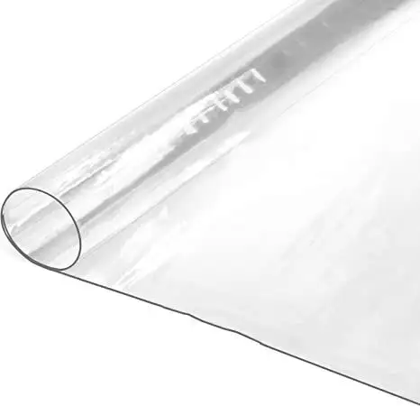 Stain Resistant Moisture Proof Anti UV Waterproof 0.05-5MM Custom Thickness PVC Super Clear Greenhouse Film For Outdoor Tent