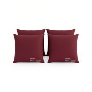 เบาะรองนั่งผ้าอ๊อกซ์ฟอร์ดสำหรับเก้าอี้กลางแจ้ง ขนาด 26 x 26 นิ้ว สีแดง รูปทรงสี่เหลี่ยม ทนทาน ถอดซักได้ ผลิตจากโพลีเอสเตอร์ 100% ใช้ได้ทุกฤดู - Product Image 1