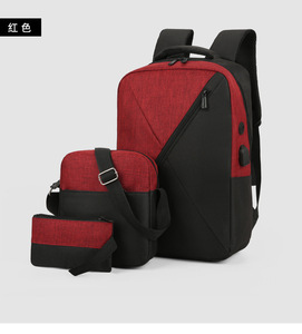 Sac à bandoulière pour ordinateur de loisirs, sac à dos professionnel grande capacité, sac à bandoulière multi-usages en tissu Oxford pour ordinateur - Product Image 6