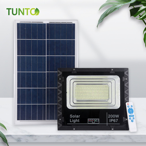 <span class=keywords><strong>Projecteur</strong></span> <span class=keywords><strong>solaire</strong></span> <span class=keywords><strong>LED</strong></span> à prix direct d'usine 100W-500W <span class=keywords><strong>avec</strong></span> capteur de mouvement IP65/67 pour jardin et route Utilisation Corps de lampe ABS - Product Image 4