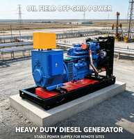 Groupe électrogène diesel à châssis ouvert, refroidi par eau, ATS en option, groupe électrogène de secours pour la construction, l'exploitation minière, les stations photovoltaïques, l'alimentation de secours