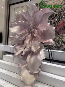 Flor de Papel EVA Grande, Decoración de Arte Floral, Escena de Boda, Hermosa Exhibición, Papel Espuma Degradado Hecho a Mano, Artificial - Product Image 1
