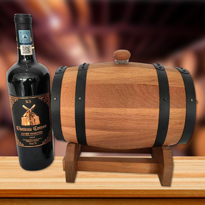 Tonneau à Whisky en <span class=keywords><strong>bois</strong></span> de qualité supérieure, <span class=keywords><strong>3</strong></span> <span class=keywords><strong>litres</strong></span>, sans gravure - Product Image 3