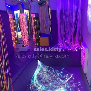 Équipement <span class=keywords><strong>de</strong></span> salle sensorielle apaisante pour l'autisme, stimulation tactile, jouets sensoriels, rideau d'eau lumineux, lumière sensorielle à fibres optiques - Product Image 2