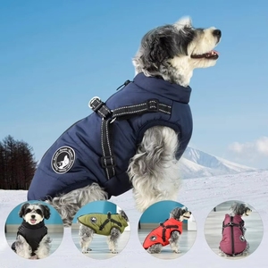 <strong>Dog</strong> <strong>Coat</strong> Keep Warm Waterproof Winter Pet Outfits <strong>Sausage</strong> Vest Reflective Windproof Clothing Clothes - Product Image 2