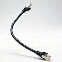Câble Ethernet CAT5e SFTP double blindage, 250 MHz, 8 cœurs, RJ45 plaqué or pour routeur, commutateur, caméra de sécurité, OEM