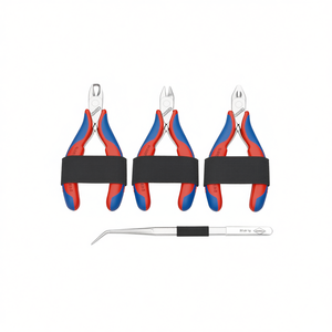 7 Piece Industrial Grade Chrome Vanadium Steel Electronics <b>Pliers</b> <b>Set</b> with Precision Needle Nose Tools for Electronic Components - Product Image 1