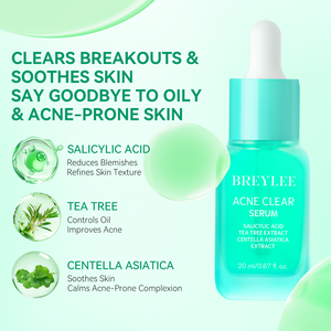 Nouveau Sérum Réparateur Anti-Acné et Séborégulateur à l'Extrait d'Arbre à Thé, Hydratant Naturel et Herbal 20ml - Product Image 4