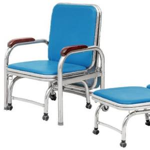 Cama/Silla Plegable Portátil de Doble Uso para Sala de Hospital, Cama/Silla Metálica para Pacientes y Visitantes - Product Image 2