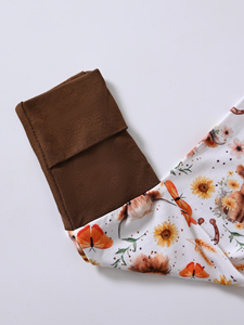 Hongfusheng 2-weg rits baby bamboe pyjama's van biologisch viscose bamboe, comfortabel voetenzakje voor baby's - Product Image 6