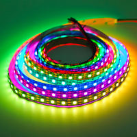 Bande LED SMD 2835 24V, Bandes LED, Bande LED RVB, Rétroéclairage TV, Lumières RVB WS2812B, Lumières RVBIC 24V, Lumières WS2815 12V