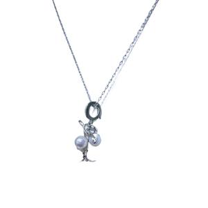 Collier avec pendentif et breloque en perle d'eau douce Aurora sans défaut de 5-6 mm de Zhuji M, avec un sens du design de niche - Product Image 5
