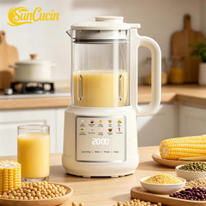 Máquina automática para hacer leche <span class=keywords><strong>de</strong></span> soja <span class=keywords><strong>de</strong></span> 1.2L con función <span class=keywords><strong>de</strong></span> calentamiento, máquina multifuncional para hacer leche <span class=keywords><strong>de</strong></span> frutos secos, máquina para hacer leche <span class=keywords><strong>de</strong></span> soja - Product Image 2
