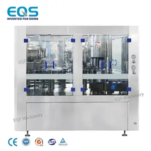 Máquina de llenado de agua Mineral totalmente automática, planta para línea de producción