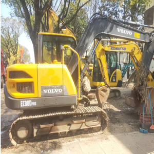 Gran oferta, excavadora usada, Volvo ec80 8ton EC80D, mini Excavadora hidráulica doméstica sobre orugas para uso doméstico - Product Image 3