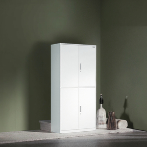 Hiện đại Bốn cửa kim loại thép tủ với ổ khóa tập tin tài liệu kim loại thép tủ quần áo tủ quần áo công ty đồ nội thất tủ - Product Image 3