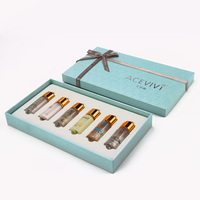 Boîte d'emballage de kit de maquillage personnalisée en usine chinoise, boîte de rangement de collection de cosmétiques, boîte rigide de luxe avec mousse EVA