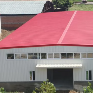 Hiện đại <span class=keywords><strong>prefab</strong></span> kim loại hội thảo kho thép Cấu Trúc Xây Dựng - Product Image 1