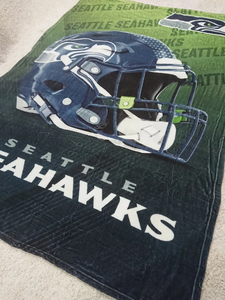 <span class=keywords><strong>Manta</strong></span> de Franela Cómoda con Diseño de <span class=keywords><strong>Casco</strong></span> de los Seattle Seahawks, <span class=keywords><strong>Manta</strong></span> para Bebé, para la Hora del Almuerzo, <span class=keywords><strong>Manta</strong></span> Cálida para Sofá o Cama, Personalizable con 32 Equipos - Product Image 3