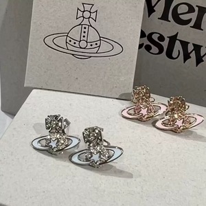 Set Collana e Bracciale Benben Queen Mother Vivian Classic con Cristalli e Strass a Forma di Pianeta Saturno Westwood - Product Image 4