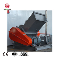 PP HDPE PVC Tube Tuyau Cadre Profil Structure Recyclage Broyeur Granulateur Broyage Machine Regulus Griffe Type Broyeur