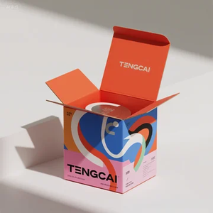 Thư mục di động tùy chỉnh cao cấp-Bao bì các tông sóng có thể tái chế với in đầy đủ màu sắc - Product Image 1