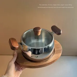 <span class=keywords><strong>Olla</strong></span> de leche <span class=keywords><strong>pequeña</strong></span> de acero inoxidable 316, <span class=keywords><strong>olla</strong></span> de sopa todo en uno para cocinar para bebés en el hogar para una persona, <span class=keywords><strong>olla</strong></span> especial para suplementos alimenticios - Product Image 6