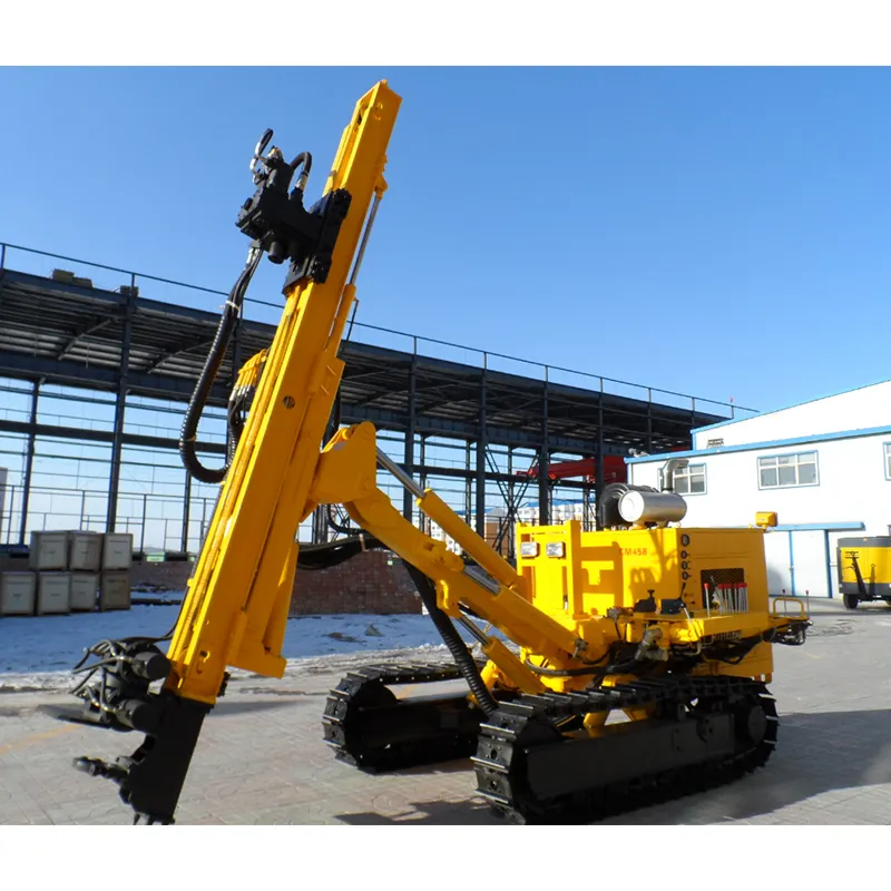 Brand New 15m Crawler Mounted Tophammer Drilling Rig Machine JK410