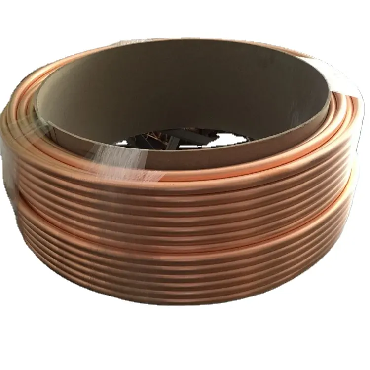 Piccolo diametro di rame morbido tubo di bobina capillare produttore di aria condizionata parti isolamento rivestito a basso prezzo