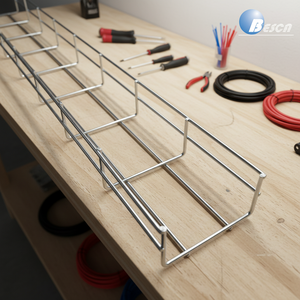 פלדת חוט סל מגולוון חוט רשת כבל מגש תעודות - Product Image 1