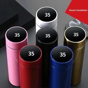 Tazza Termica Intelligente Digitale in Acciaio Inox a Doppio Strato 304 con Misurazione della Temperatura, Isolamento Termico 6-12 Ore, Touch - Product Image 2