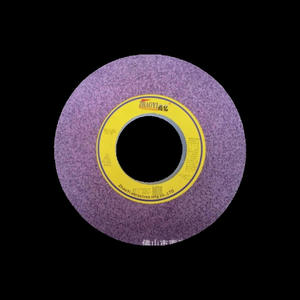 Meule en carbure de silicium noir céramique de haute qualité, personnalisable en usine pour le meulage de l'acier dur, du caoutchouc et du cuivre à gros pores - Product Image 1