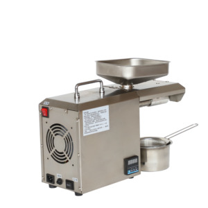 Presse à huile miniature pour usage domestique, 3 kg/h, petite, 800 W, en acier inoxydable, pour arachides, sésame, tournesol, graines de cacao - Product Image 3