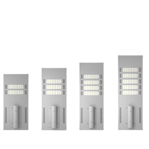 Lampadaire solaire intégré, fabricant transfrontalier, vente en gros, aluminium, éclairage intégré pour les nouvelles zones rurales et l'ingénierie municipale - Product Image 3