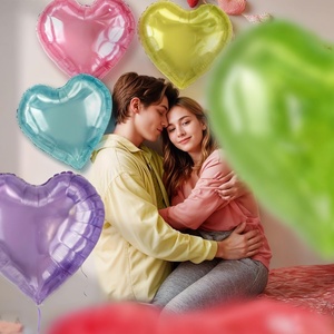18-Inch Solid Color Aluminum Foil <b>Balloons</b> Wedding Birthday Valentine's Day Graduation Party Decorations Wholesale <b>Round</b> - Product Image 4