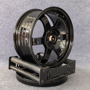 Jantes en alliage d'aluminium Hyper Black 15 pouces, adaptées à la Subaru Civic 4/100, matériau en alliage d'aluminium A356.2 - Product Image 5