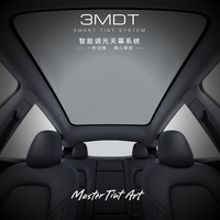 Película de Tinte para Ventanas de Auto Eléctrico 3MDT PW85 para Tesla, Tinte Eléctrico Personalizado para Autos, Proveedor