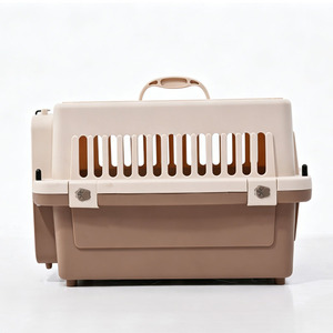 <span class=keywords><strong>Cage</strong></span> de transport classique et tendance <span class=keywords><strong>pour</strong></span> animaux de compagnie, anti-choc, <span class=keywords><strong>pour</strong></span> <span class=keywords><strong>chien</strong></span> et chat, portable, avec poignée, ventilée et respirante - Product Image 4