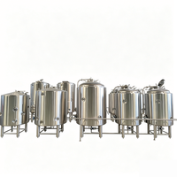 Fermenteur à kombucha 800L à double enveloppe en acier inoxydable SUS304, fond conique, cuve de fermentation à température contrôlée