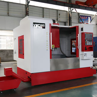 Centre d'usinage vertical CNC VMC1160 FANUC 3 axes, machine de fraisage CNC haute vitesse pour le traitement des métaux
