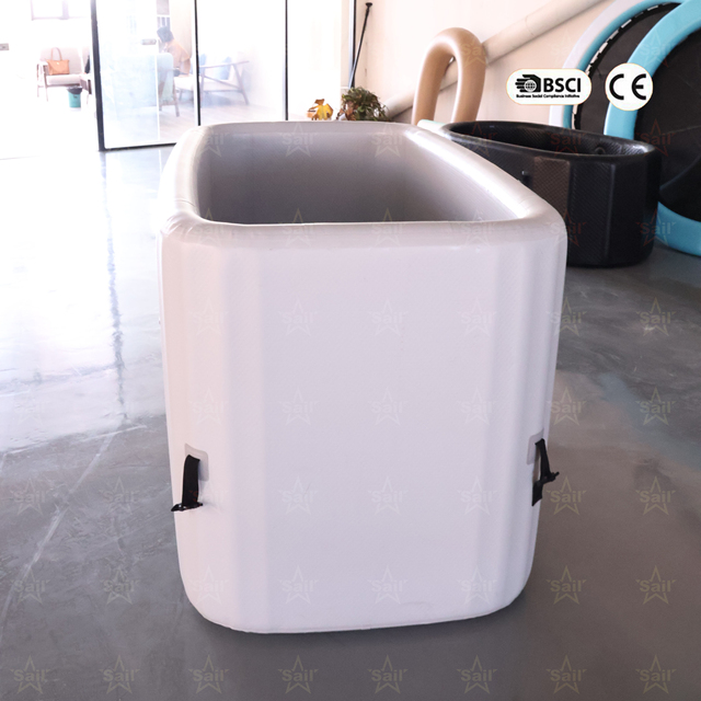 Portable Ice Bath Tub for Athletes Drop Stitch Inflatable Cold Plunge Pool with Chiller Water Chiller Ice Bath System Pool
