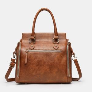 Nouveau Sac Vintage <span class=keywords><strong>Western</strong></span> Femme 2025 à Fermeture Éclair Grande Capacité pour Dropshipping Transfrontalier - Product Image 5