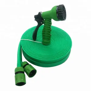 25 50 75 100 200 Ft Flat Garden Hose Factory Supplier for Walmart Hot Sale 25ft - 100ft