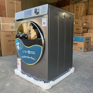 Cho <span class=keywords><strong>LG</strong></span> 12kg thông minh rửa hơi phía trước tải máy giặt tiết kiệm năng lượng 15 phút rửa nhanh 1400rpm tự động tối màu xám EU tiêu chuẩn - Product Image 5