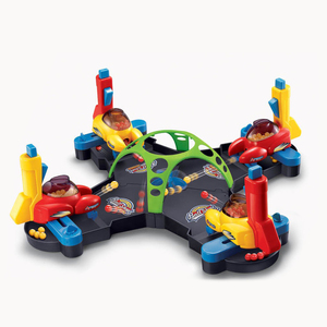 Jinying Jeu de bataille de billes de table en marbre, 2-4 joueurs, jeu de tir de billes, catapulte, flipper pour enfants, divertissement sportif interactif en famille - Product Image 1