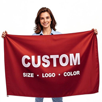 Drapeaux personnalisés de haute qualité pour usine, robustes, de forme sur mesure, grands drapeaux avec logo, drapeaux de danse à longue portée, drapeaux personnalisés