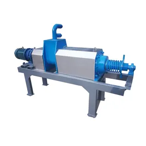 Farm dewatering extruder dryer for chicken manure/cow dung cattle pig manure solid liquid manure separator